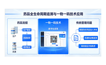 一物一碼賦能藥品溯源，筑牢安全防線